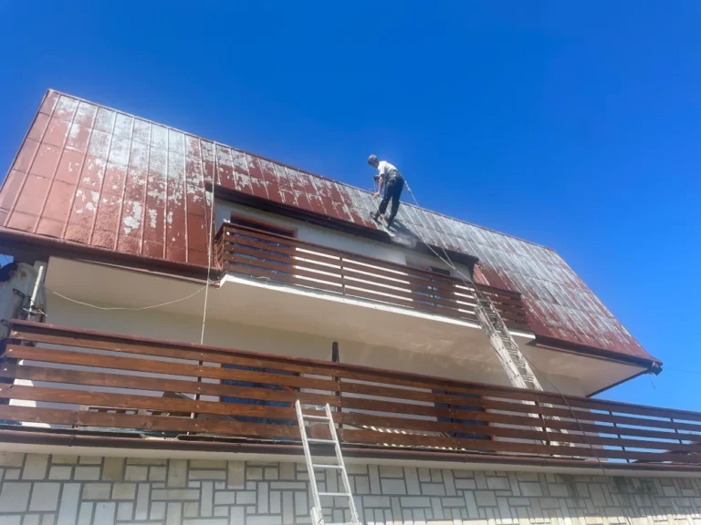 Malowanie dachów - libusza